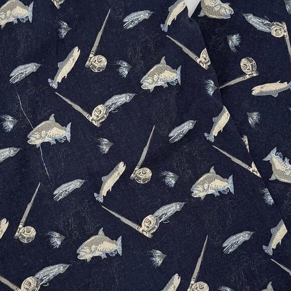 Columbia Vintage Y2K 2002 Pajama Bottom Outdoor Cotton Pants Mens Large Fishing - Picture 7 of 9